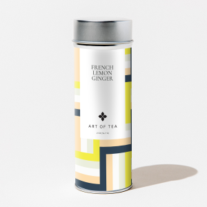 French Lemon Ginger Blend - Artisan Tea Tin (2 oz - Avg. 12 cups)