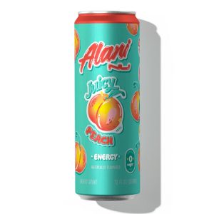 Alani Nu Energy Drinks - 12 Cans, Juicy Peach