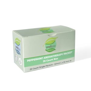 Peppermint Aromatherapy Packet 25 Count Box - 80 Pack